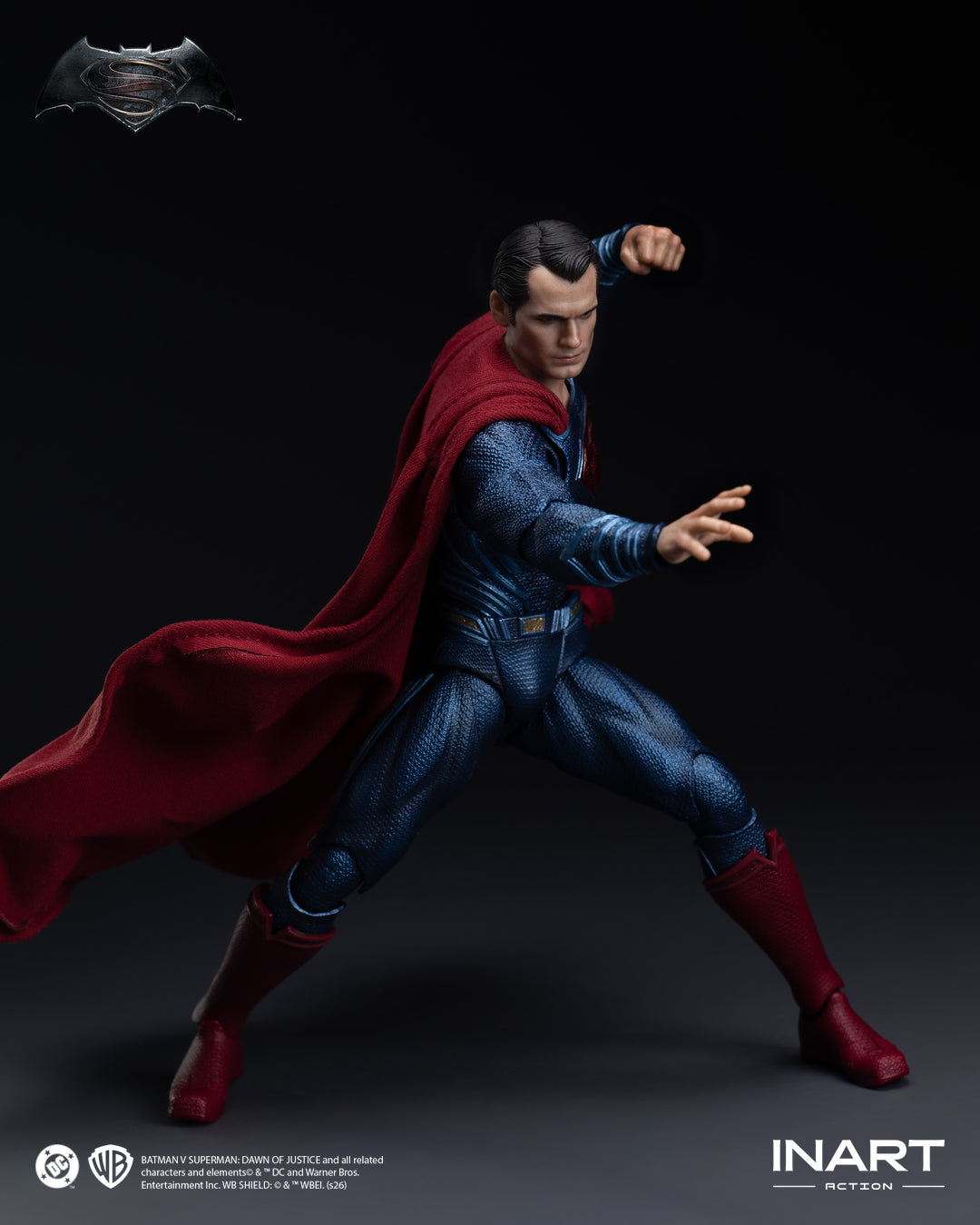 INART Action "Batman v Superman: Dawn of Justice" Superman Action Figure