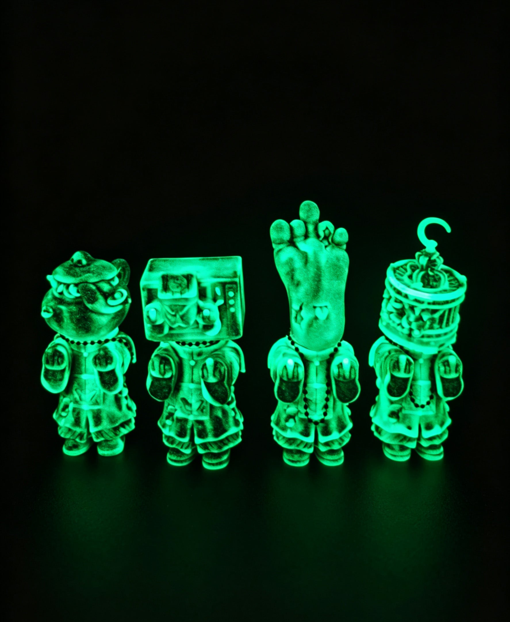NIHILITY CREATION LUCKY MONEY JIANGSHI FORTUNE EXPLOSION NON SCALE FIGURE SET-C