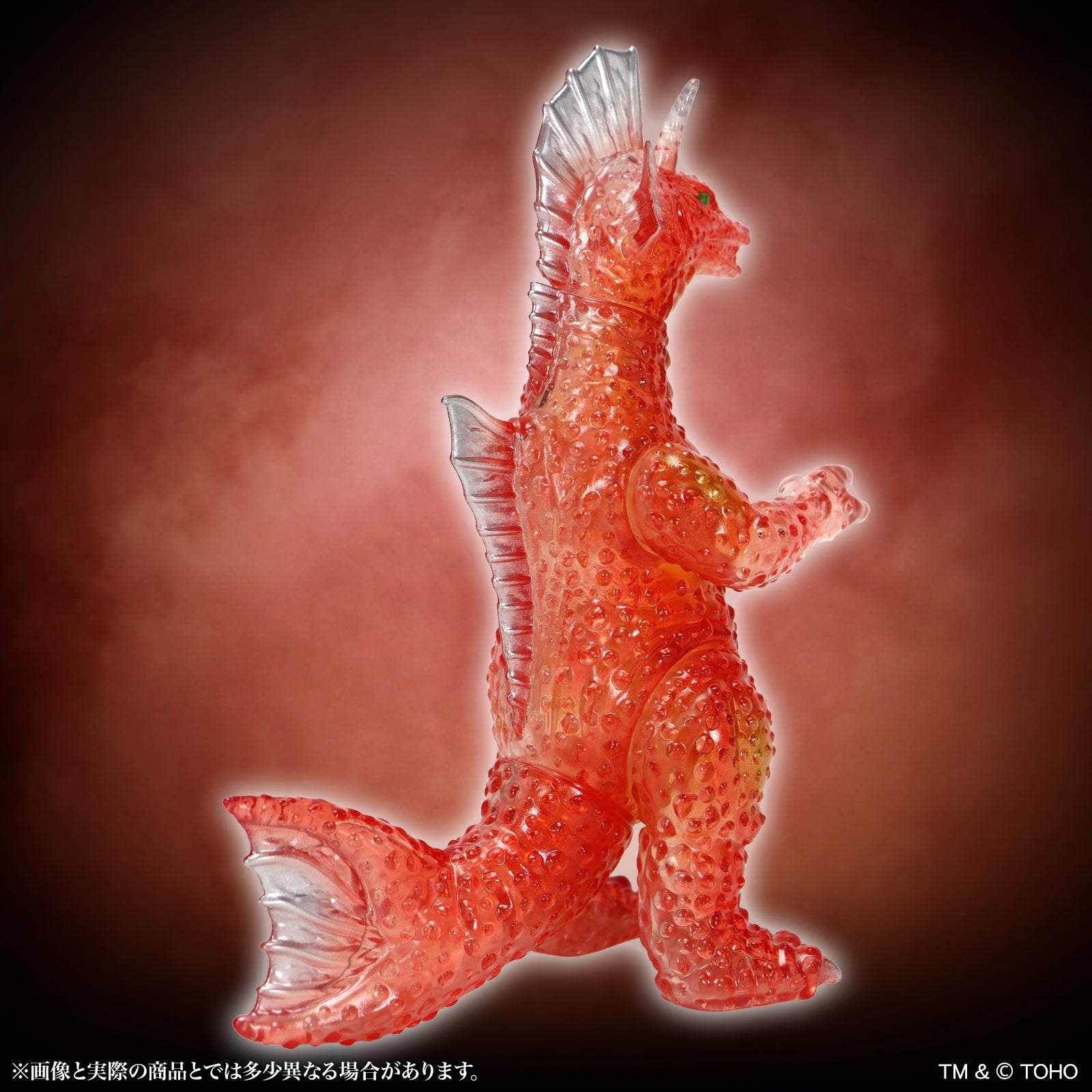 MSS Godzilla EX Vol. 17 "Terror of Mechagodzilla" Titanosaurus Clear Red Ver.