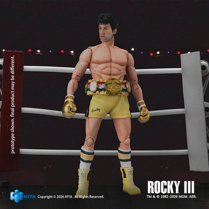 HIYA Exquisite Super Series 1/12 Scale 6.3 Inch "Rocky III" Rocky Boxer Version Action Figure