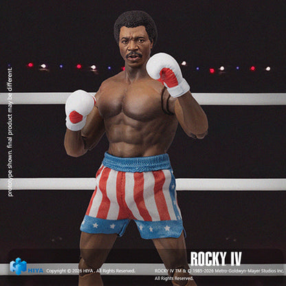 HIYA Exquisite Super Series 1/12 Scale 6 Inch "Rocky IV" Apollo Action Figure