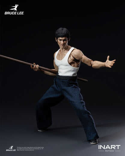 INART Action "Enter The Dragon" Bruce Lee (Kung fu suit) 1/12 Scale Action Figure
