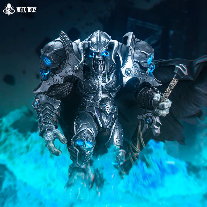 METY TOYZ EBON BLADE RAMPART: GOREN FROSTHOOF, TAUREN DEATH KNIGHT 1/10 SCALE ACTION FIGURE