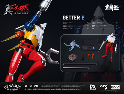 C&A Global Ltd. X CCSTOYS X PROTOTYPE 001 CHEOLJIANG SERIES "GETTER ROBO ARMAGEDDON" GETTER TEAM ALLOY ACTION FIGURE