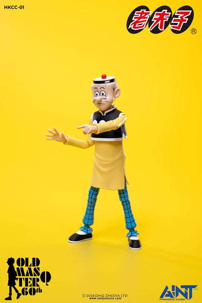 AINT PRODUCTION HKCC-01 "OLD MASTER Q" 1/12 ACTION FIGURE 60TH ANNIVERSARY EDITION