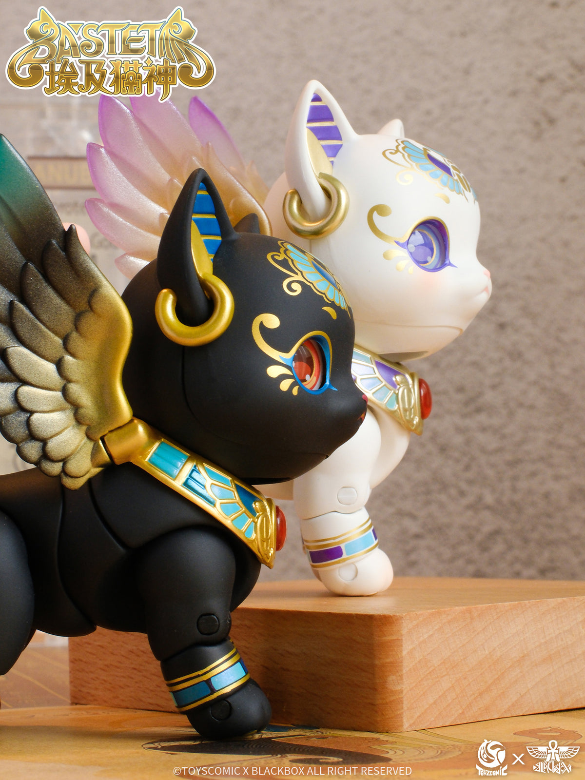 TOYSCOMIC x BLACKBOX BASTET NON-SCALE ACTION FIGURE (WHITE)