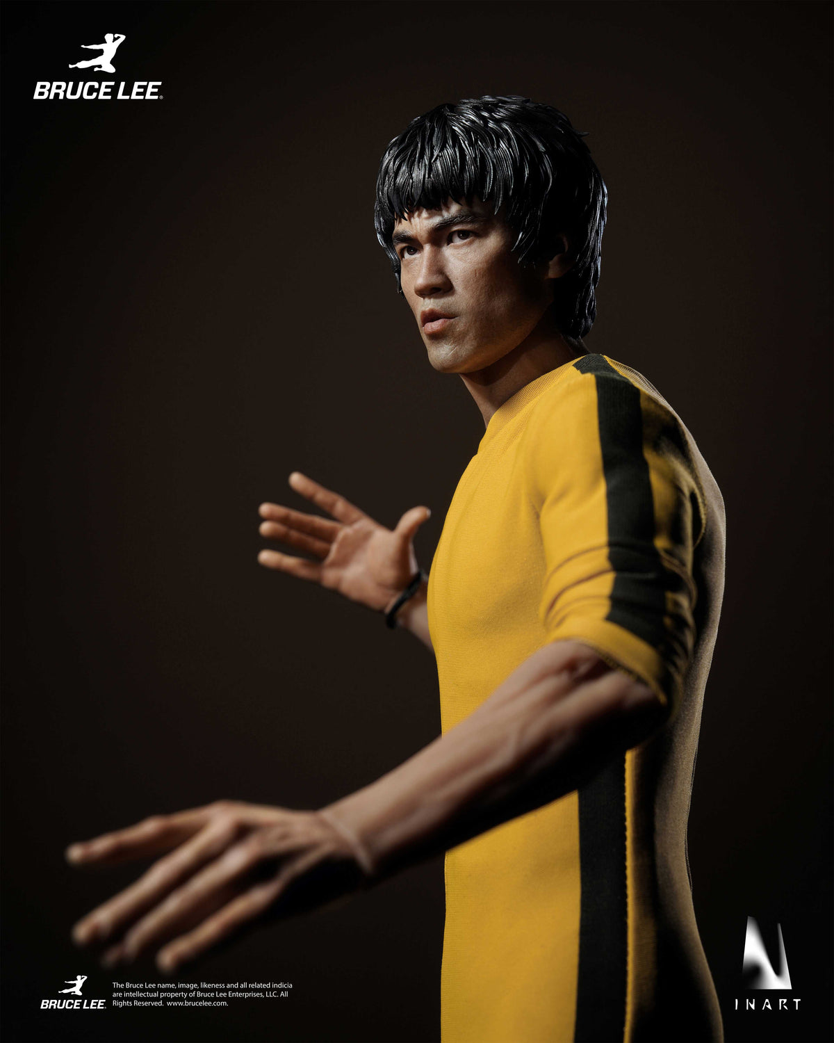 INART "Enter The Dragon" Bruce Lee (Yellow, Jumpsuit) 1/6 Scale Figure