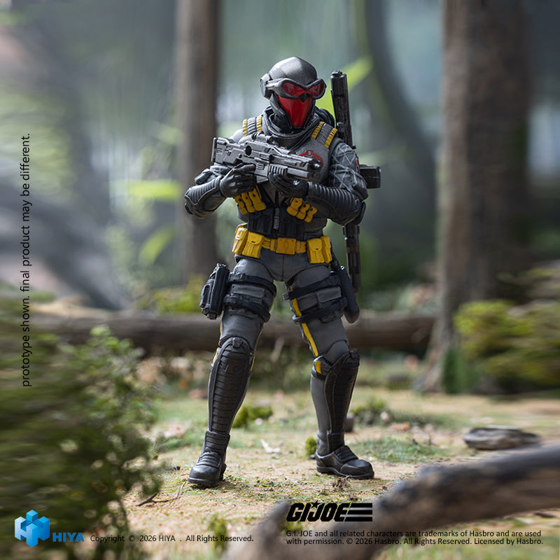 HIYA Exquisite Mini Series 1/18 Scale 4 Inch "G.I.Joe" Cobra Viper Python Patrol Version Action Figure