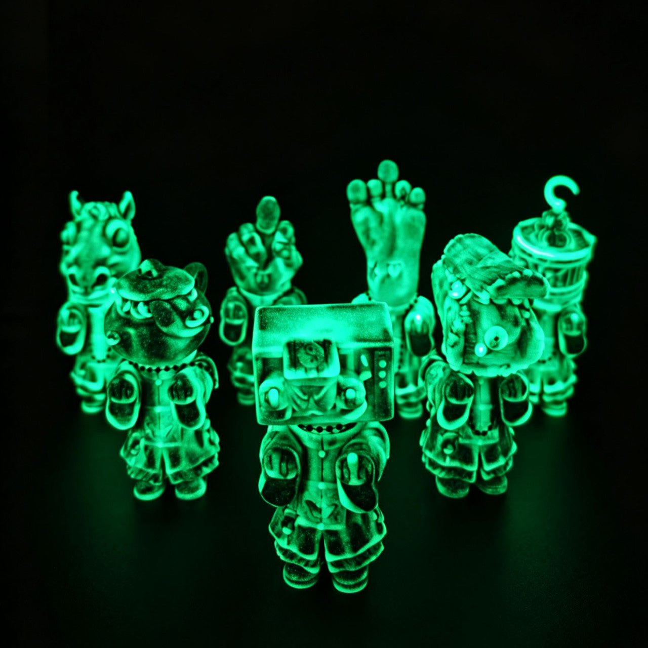 NIHILITY CREATION LUCKY MONEY JIANGSHI FORTUNE EXPLOSION NON SCALE FIGURE SET-C