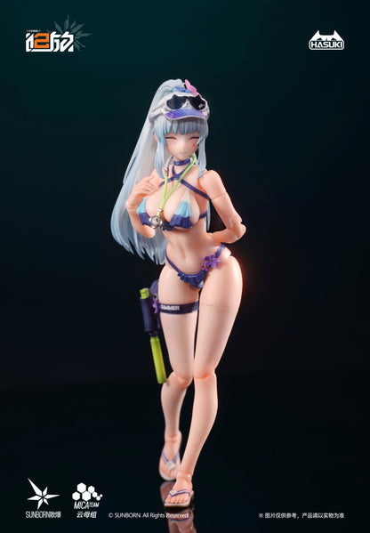 HASUKI POCKET ARTS SERIES PA013 "GIRLS' FRONTLINE 2: EXILIUM" KLUKAI 1/12 SCALE ACTION FIGURE DELUXE EDITION
