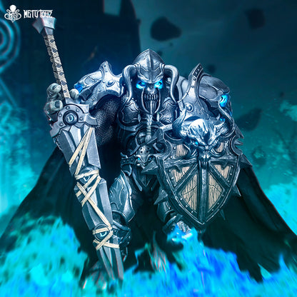 METY TOYZ EBON BLADE RAMPART: GOREN FROSTHOOF, TAUREN DEATH KNIGHT 1/10 SCALE ACTION FIGURE