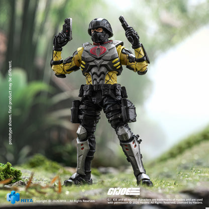 HIYA Exquisite Mini Series 1/18 Scale 4 Inch "G.I. Joe" Python Trooper Action Figure