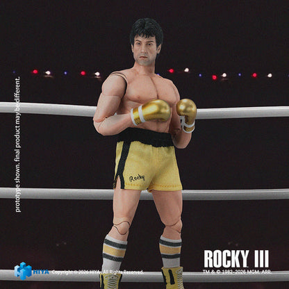 HIYA Exquisite Super Series 1/12 Scale 6.3 Inch "Rocky III" Rocky Boxer Version Action Figure