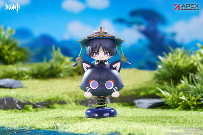 "Genshin Impact" Wanderer Chibi Chara Yurayura Stand