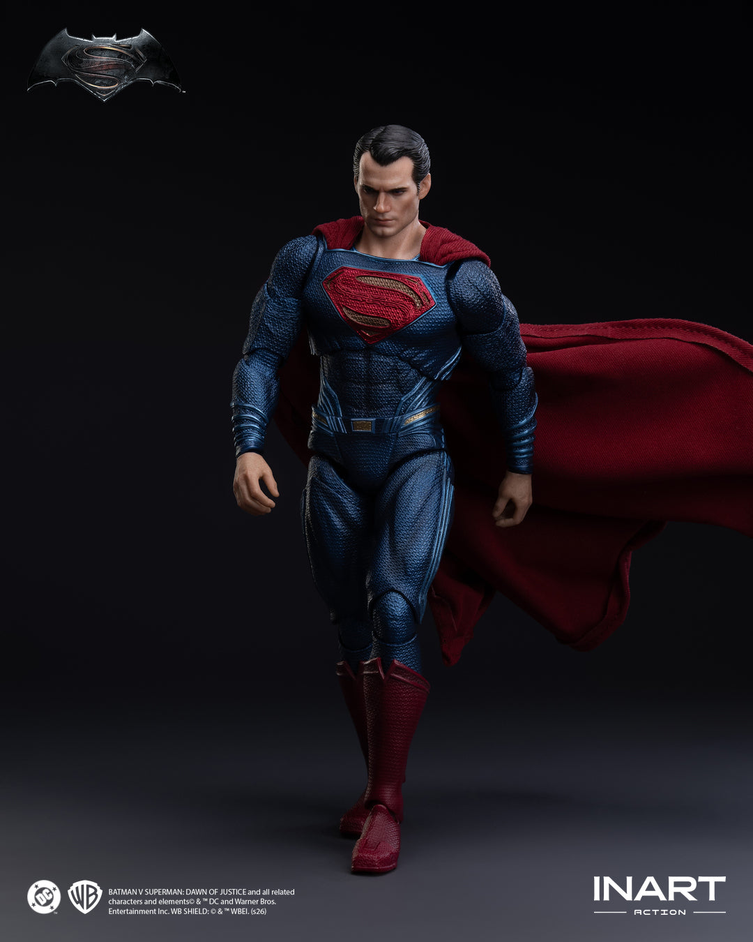 INART Action "Batman v Superman: Dawn of Justice" Superman Action Figure