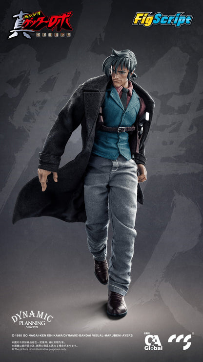 CCSTOYS FIGSCRIPT SERIES "GETTER ROBO ARMAGEDDON" HAYATO JIN 1/12 SCALE ACTION FIGURE