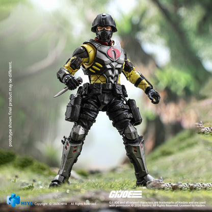 HIYA Exquisite Mini Series 1/18 Scale 4 Inch "G.I. Joe" Python Trooper Action Figure
