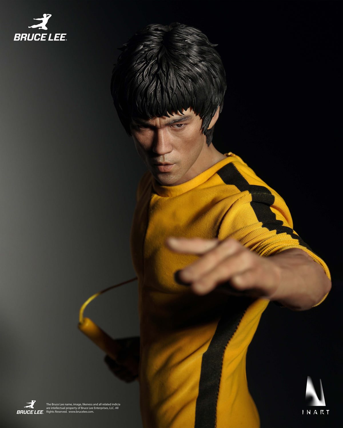 INART "Enter The Dragon" Bruce Lee (Yellow, Jumpsuit) 1/6 Scale Figure