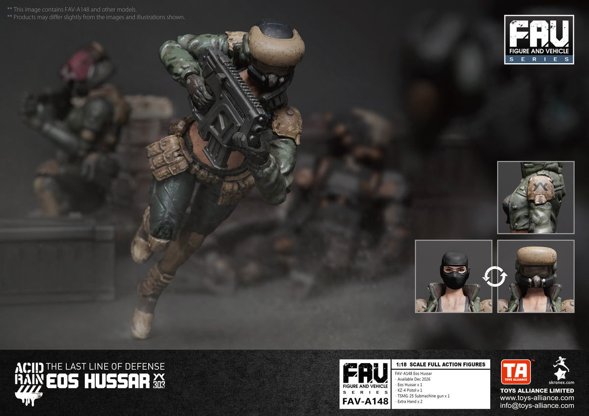 TOYS ALLIANCE LIMITED "ACID RAIN" 1/18 SCALE FAV-A148 Eos Hussar