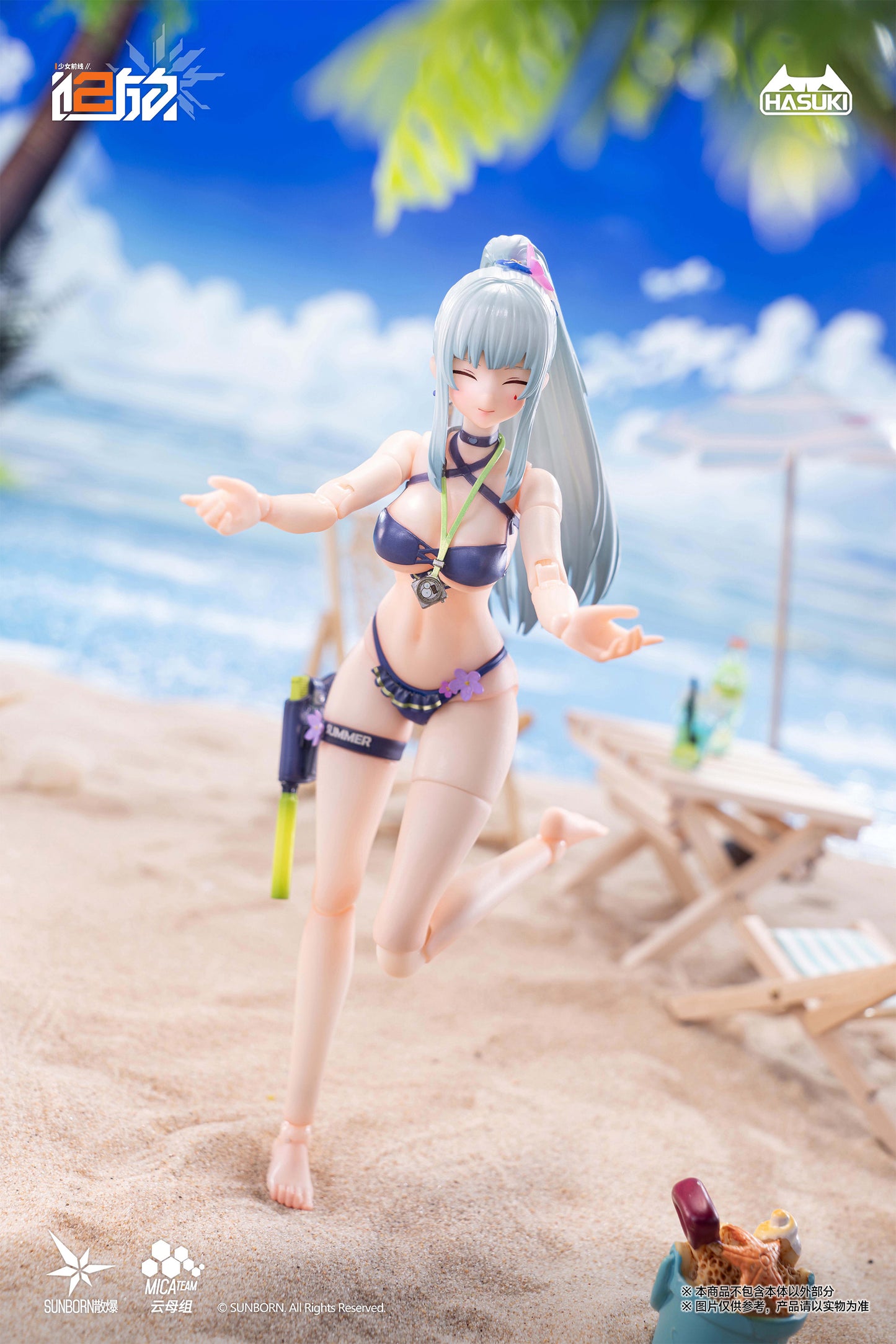 HASUKI POCKET ARTS SERIES PA013 "GIRLS' FRONTLINE 2: EXILIUM" KLUKAI A 1/12 SCALE ACTION FIGURE NORMAL EDITION