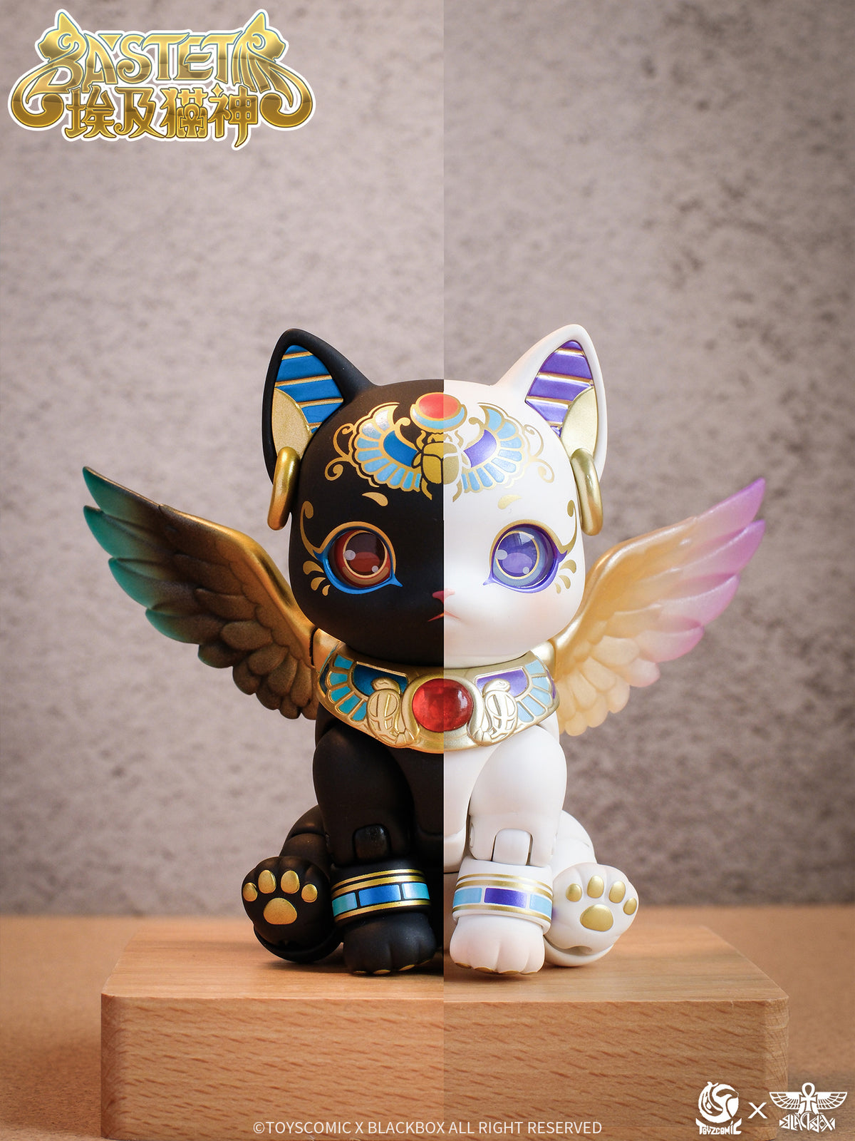 TOYSCOMIC x BLACKBOX BASTET NON-SCALE ACTION FIGURE (WHITE)