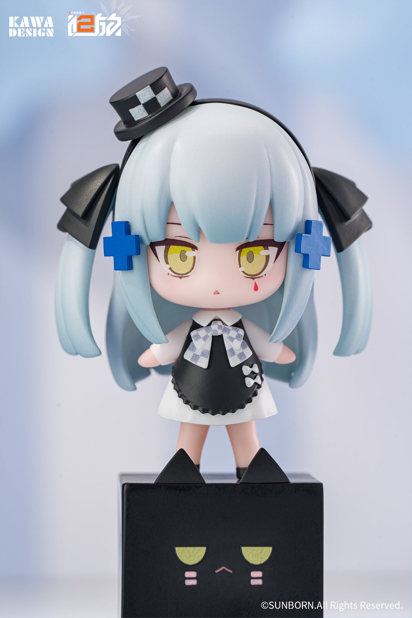 KAWA DESIGN "GIRLS' FRONTLINE 2: EXILIUM" BLACK CAT KLUKAI SPRING-LOADED FIGURE