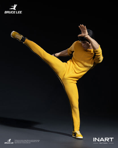 INART Action "Enter The Dragon" Bruce Lee (Yellow, Jumpsuit) 1/12 Scale Action Figure