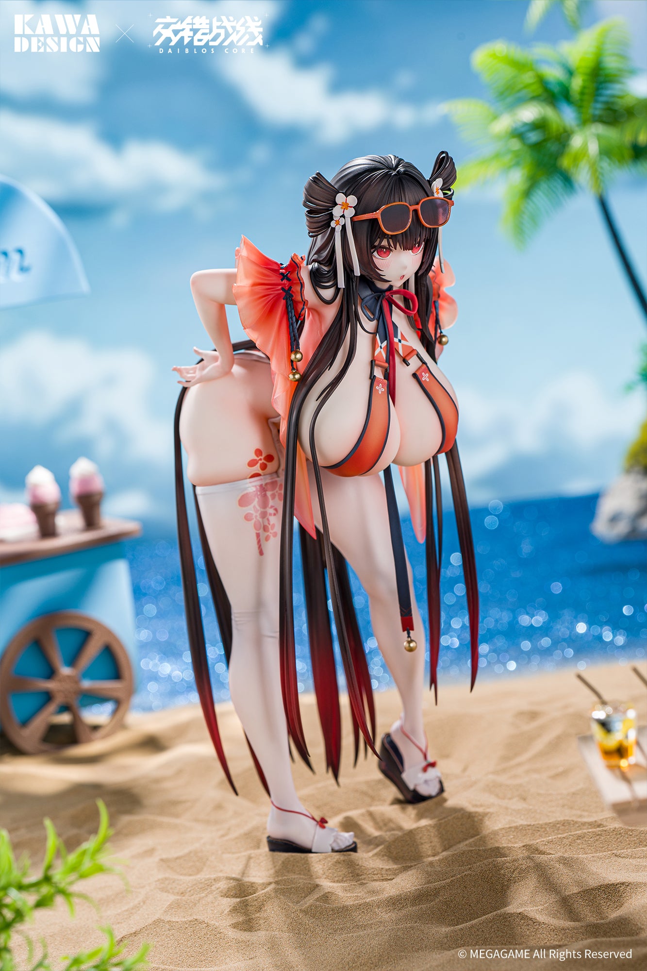 KAWA DESIGN "DAIBLOS CORE" MAREE ROUGE BANQUET OF FALLING PLUMS NORMAL VER. 1/6 SCALE FIGURE