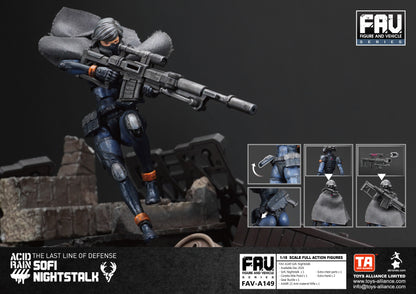 TOYS ALLIANCE LIMITED "ACID RAIN" 1/18 SCALE FAV-A149 Sofi, Nightstalk