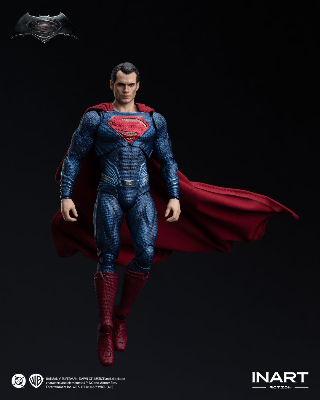 INART Action "Batman v Superman: Dawn of Justice" Superman Action Figure