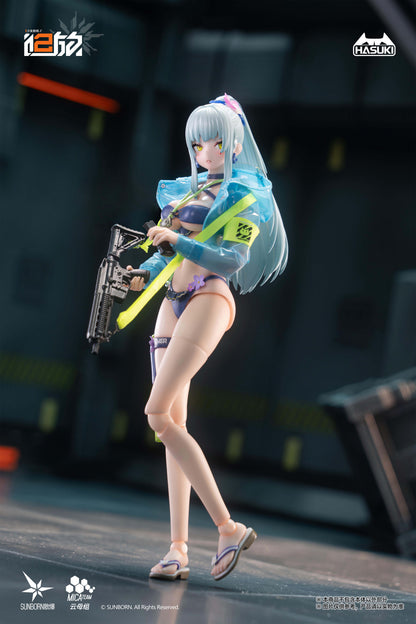 HASUKI POCKET ART SERIES PA013 "GIRLS' FRONTLINE 2: EXILIUM" KLUKAI A 1/12 SCALE ACTION FIGURE DELUXE EDITION