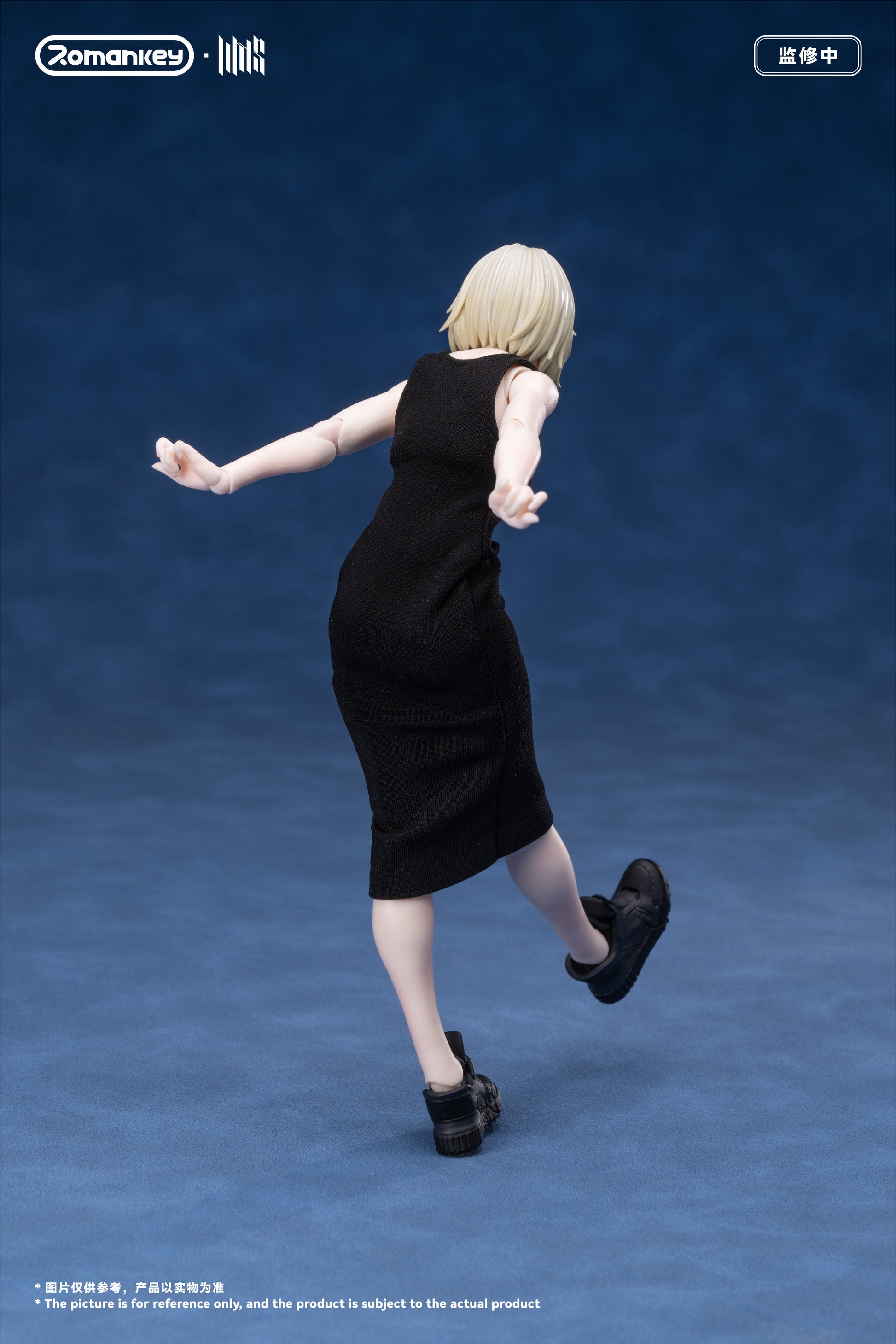 ROMANKEY UMS004C 1/12 SCALE ACTION FIGURE FEMALE BODY MIA (PRE-PAINTED VER.)