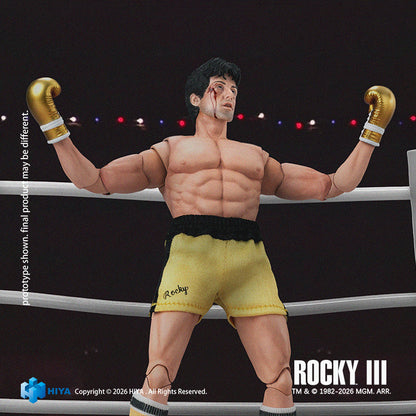 HIYA Exquisite Super Series 1/12 Scale 6.3 Inch "Rocky III" Rocky Boxer Version Action Figure