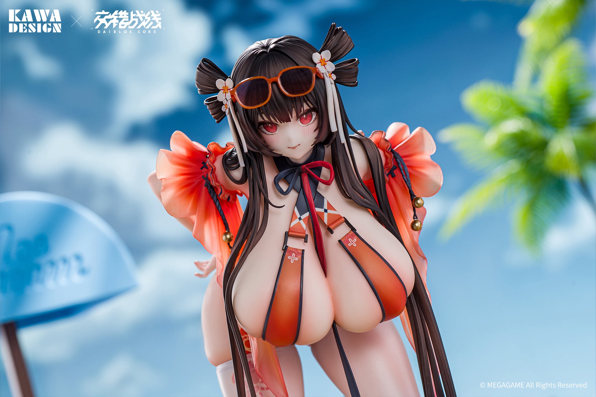 KAWA DESIGN "DAIBLOS CORE" MAREE ROUGE BANQUET OF FALLING PLUMS NORMAL VER. 1/6 SCALE FIGURE