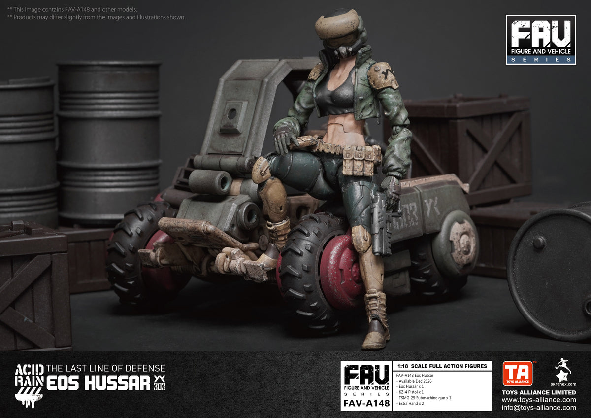 TOYS ALLIANCE LIMITED "ACID RAIN" 1/18 SCALE FAV-A148 Eos Hussar