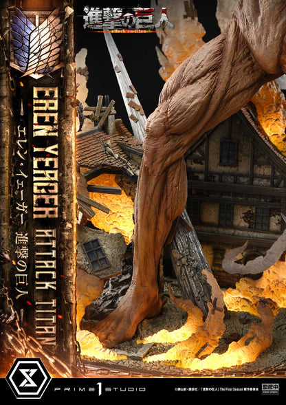 Ultimate Diorama Masterline "Attack on Titan" Eren Yeager Attack Titan