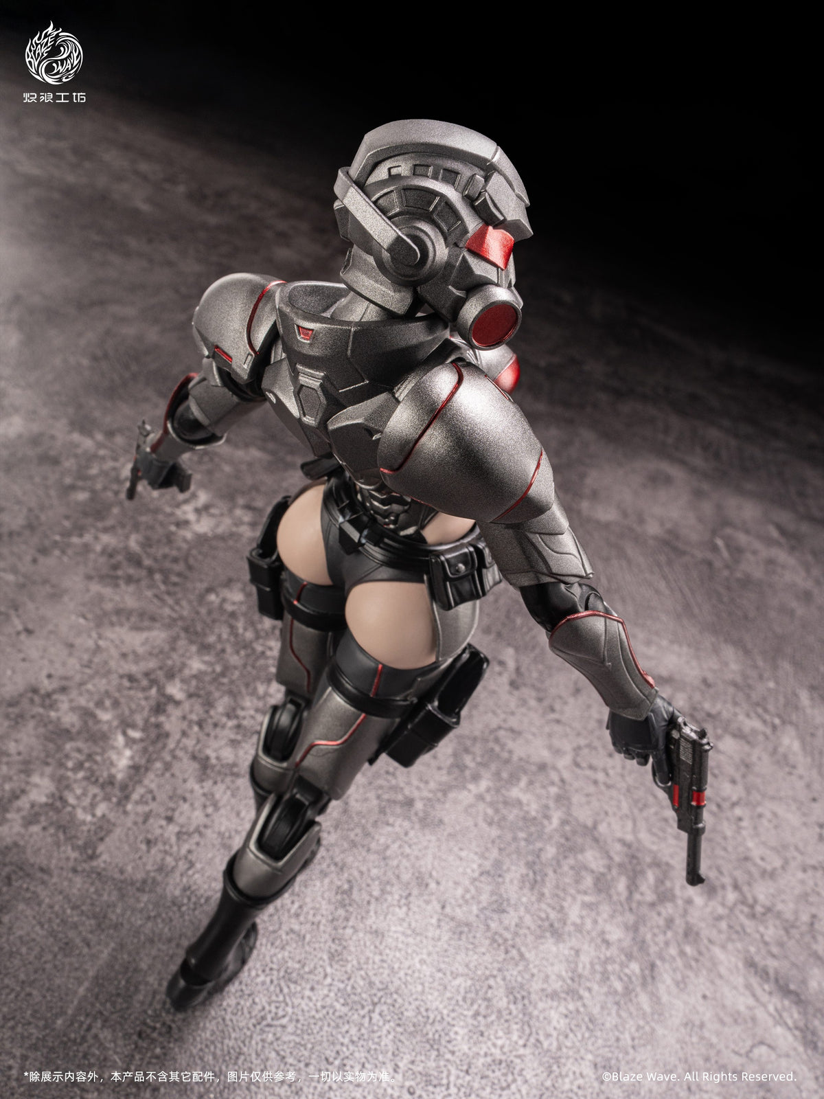 BLAZE WAVE VALKYRIE BRUNHILD 1/12 SCALE ACTION FIGURE