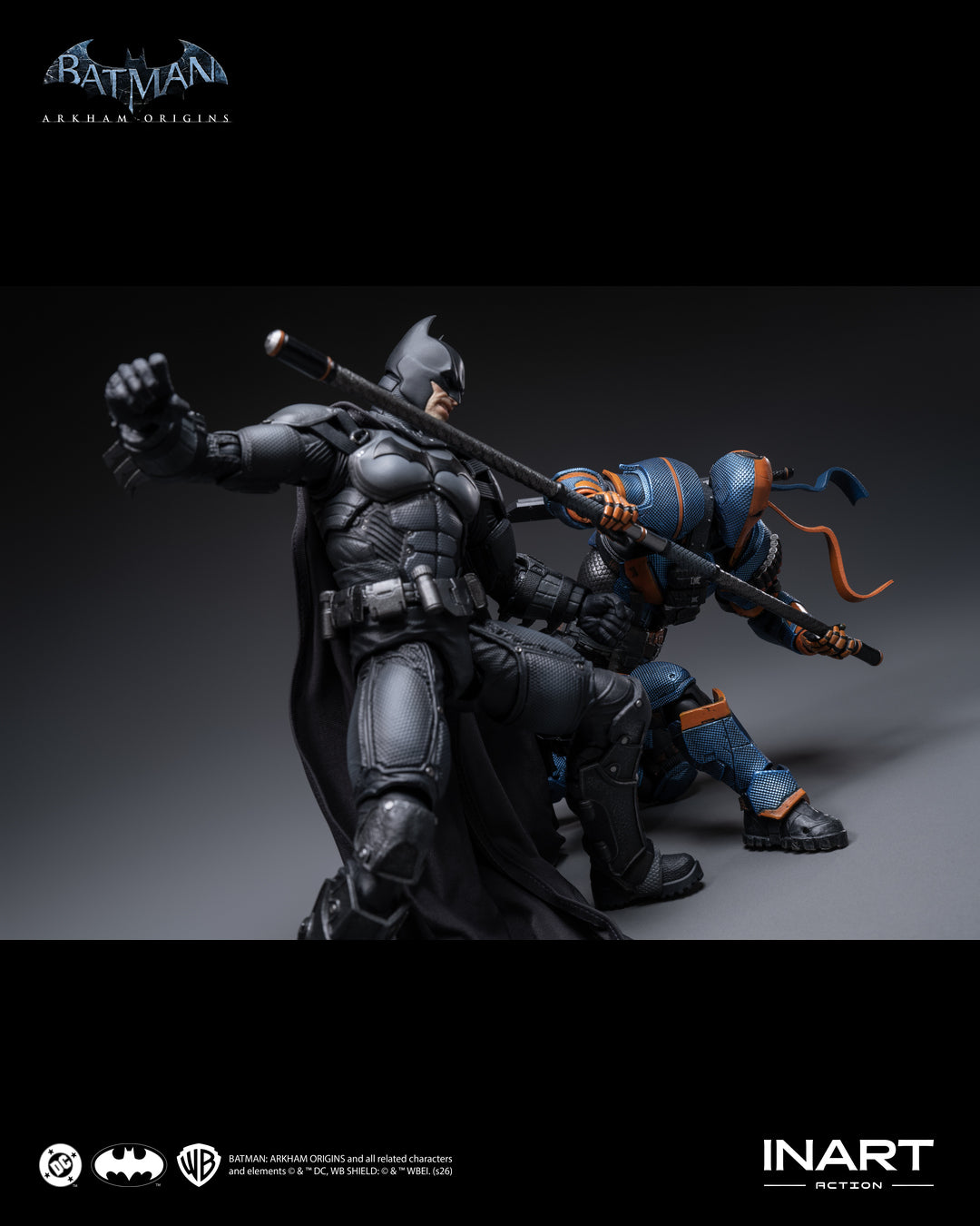 INART Action "Batman: Arkham Origins" Deathstroke Action Figure