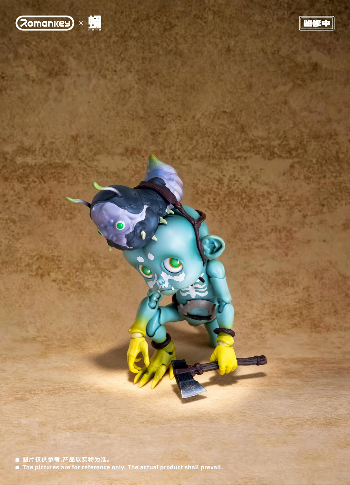 ROMANKEY ‘PUPA' SERIES PPX001 JIJI 1/12 SCALE ACTION FIGURE