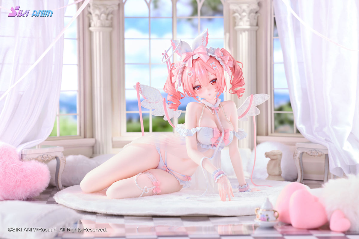 SIKI ANIM WHITE RABBIT ROSU ANGEL VER. 1/4 SCALE FIGURE DELUXE EDITION