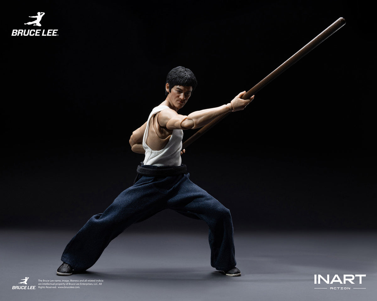 INART Action "Enter The Dragon" Bruce Lee (Kung fu suit) 1/12 Scale Action Figure