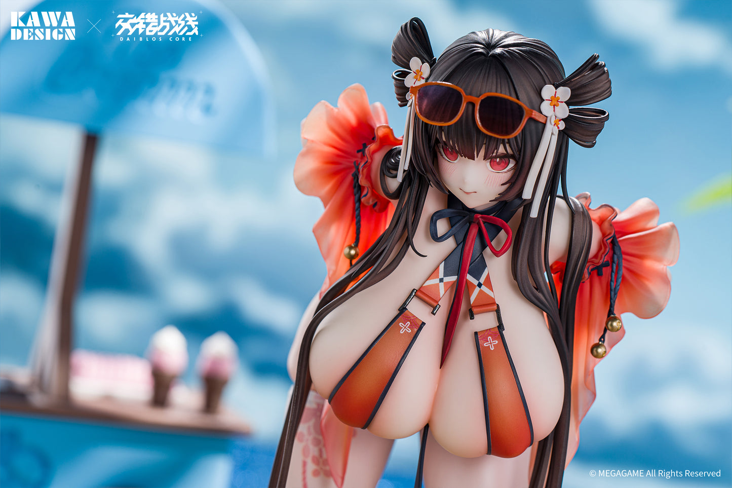 KAWA DESIGN "DAIBLOS CORE" MAREE ROUGE BANQUET OF FALLING PLUMS NORMAL VER. 1/6 SCALE FIGURE