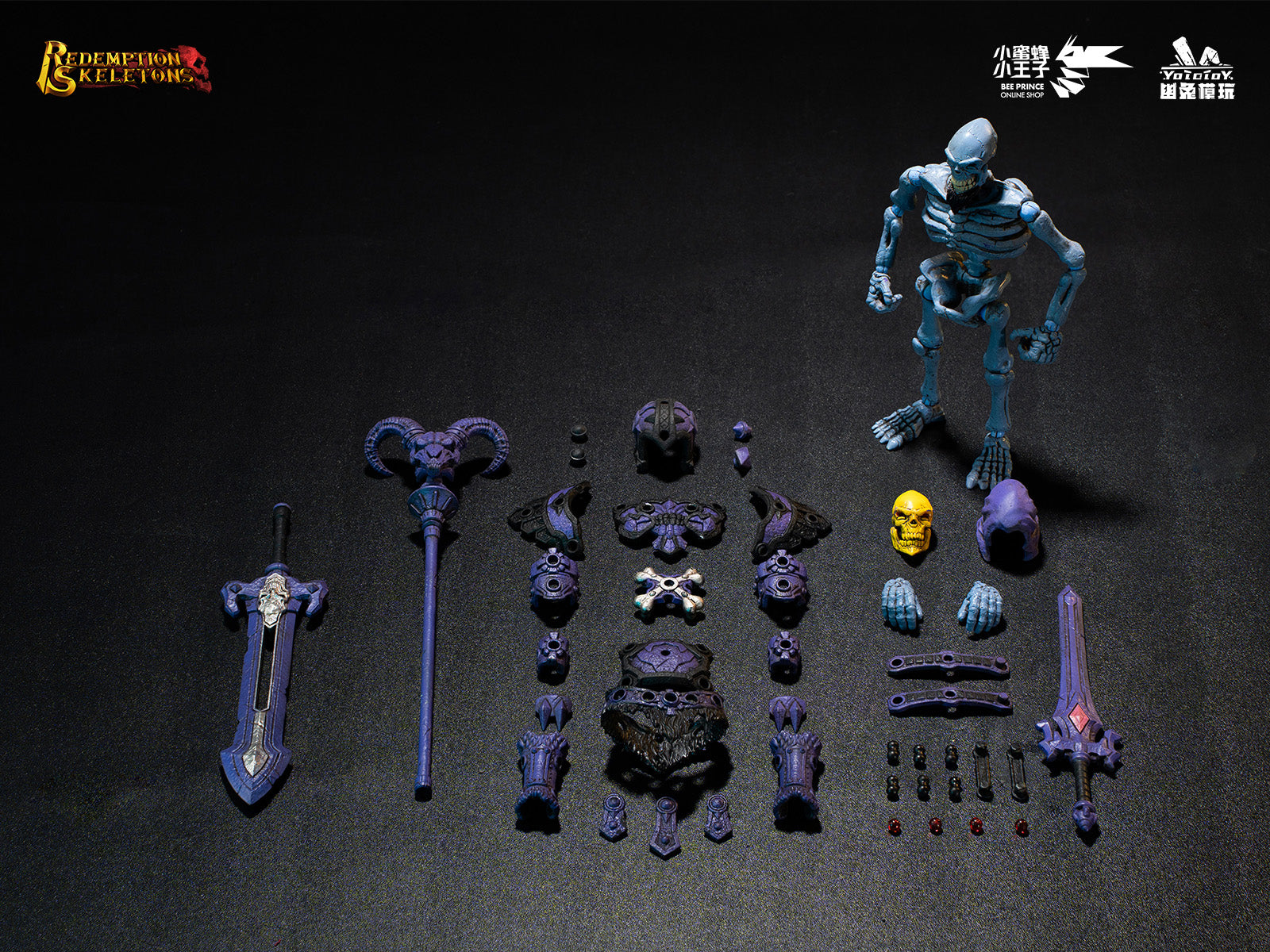 YOTOTOY YTSS-005 SKULL SUMMONER 1/12 SCALE ACTION FIGURE