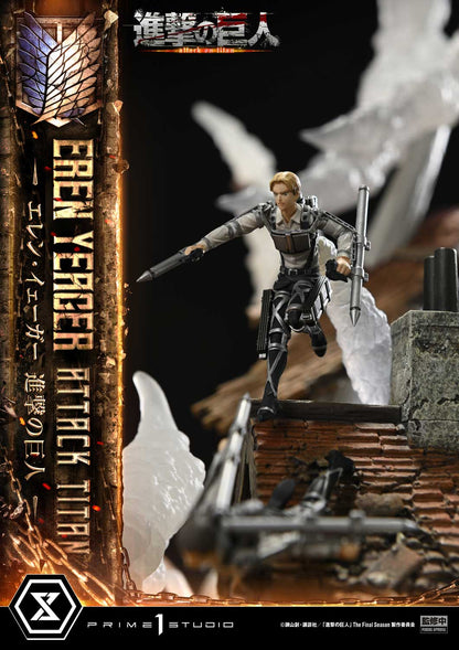 Ultimate Diorama Masterline "Attack on Titan" Eren Yeager Attack Titan