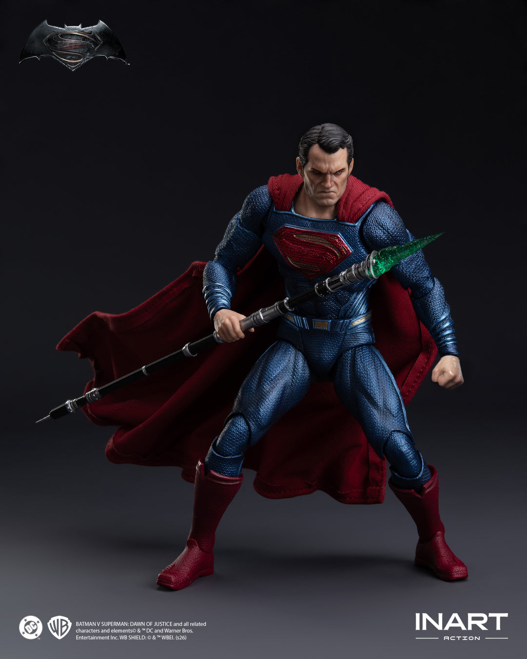INART Action "Batman v Superman: Dawn of Justice" Superman Action Figure