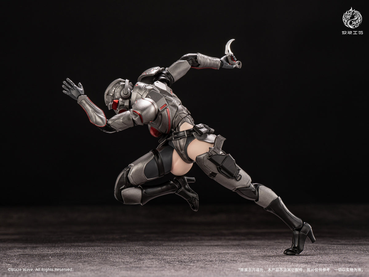 BLAZE WAVE VALKYRIE BRUNHILD 1/12 SCALE ACTION FIGURE