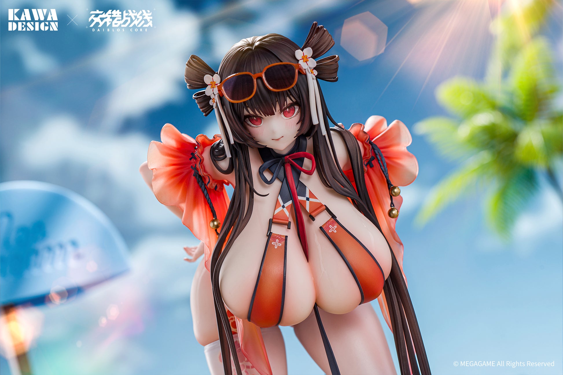 KAWA DESIGN "DAIBLOS CORE" MAREE ROUGE BANQUET OF FALLING PLUMS WATER TRAIL VER. 1/6 SCALE FIGURE