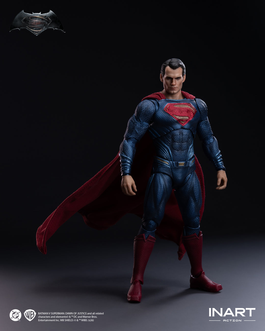 INART Action "Batman v Superman: Dawn of Justice" Superman Action Figure