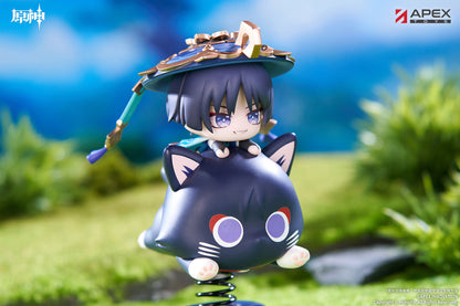 "Genshin Impact" Wanderer Chibi Chara Yurayura Stand