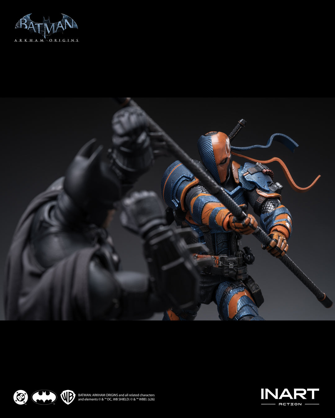 INART Action "Batman: Arkham Origins" Deathstroke Action Figure